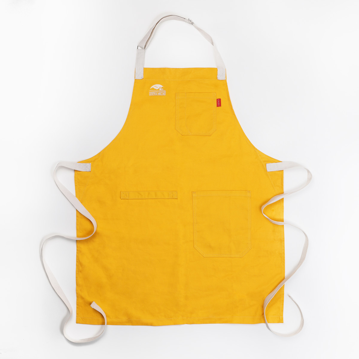 Cotton Twill Apron - Yellow // Central Milling // Aprons
