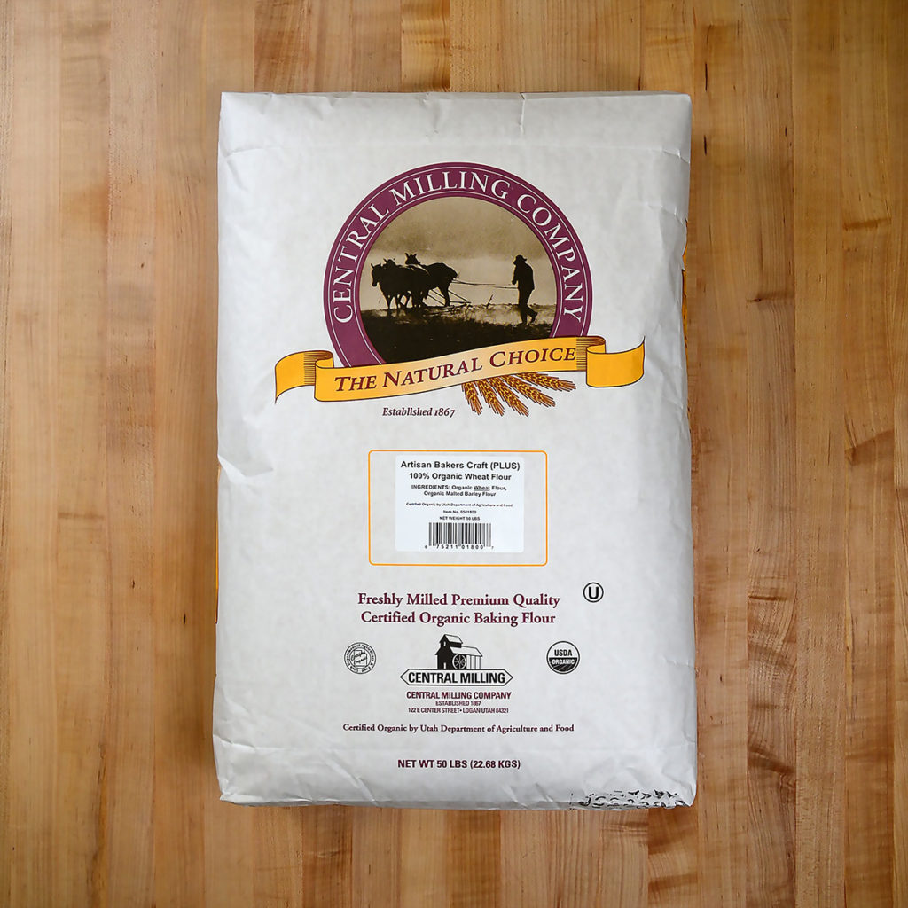 Organic Artisan Bakers Craft Plus Flour - 50 lb. Bag