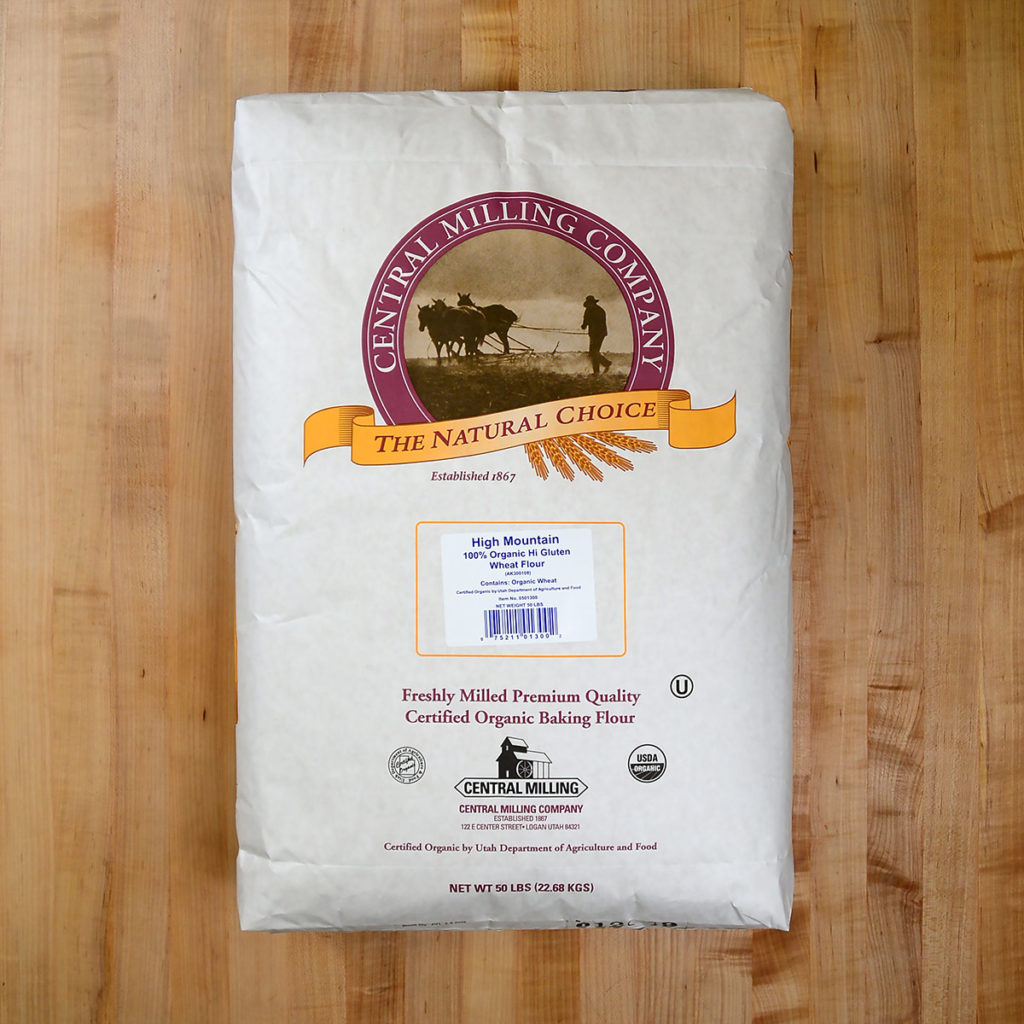 Organic High Mountain Hi-Gluten Flour - 50 lb. Bag