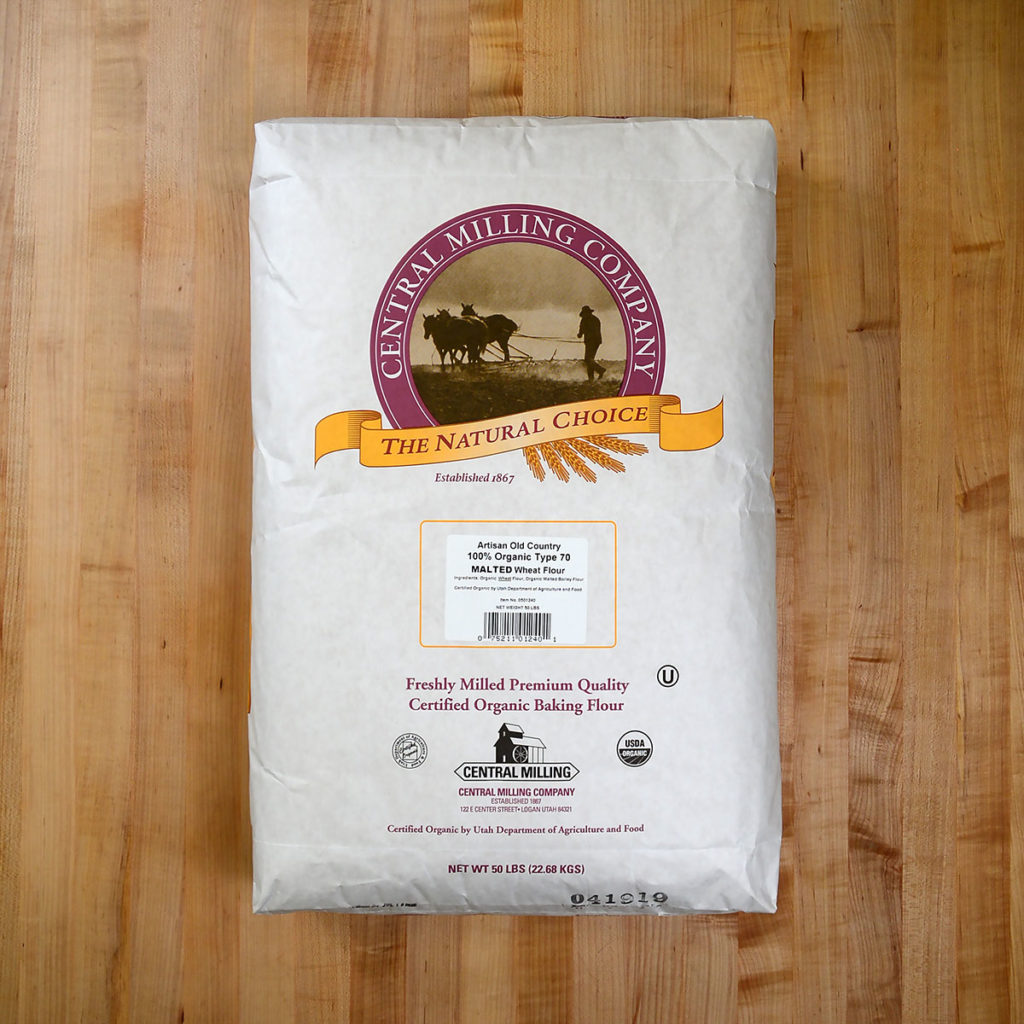 Organic Type 70 Malted Flour - 50 lb. Bag