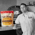 Tony Gemignani with Pizza Flour