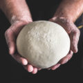 organic all-purpose flour dough ball
