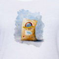 Organic Flour Bag Watercolor Detail
