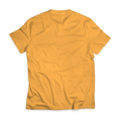 Super Natural T-shirt Back (Yellow, Blank)