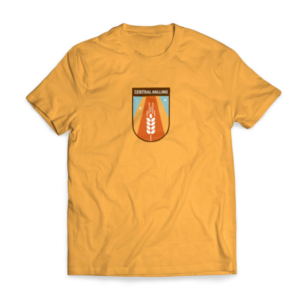 Central Milling Super Natural Organic Tee (Yellow)