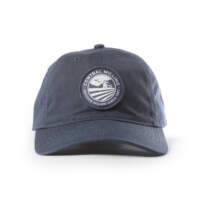 Vintage Blue Central Milling Dad Hat with Woven Patch