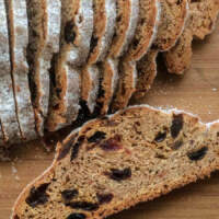 Whole-Grain Stollen with Fresh-Milled Spelt