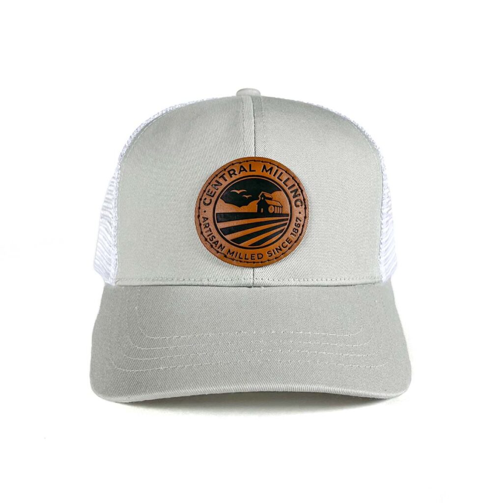 https://centralmilling.com/wp-content/uploads/2022/09/CM-Eco-Trucker-Leather-Patch-Hat_Lt-GryView_Front-1024x1024.jpg