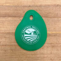 Central Milling Branded Bowl Scraper for Baking