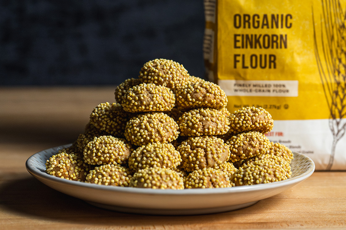 Einkorn cookie recipe – made with whole einkron flour